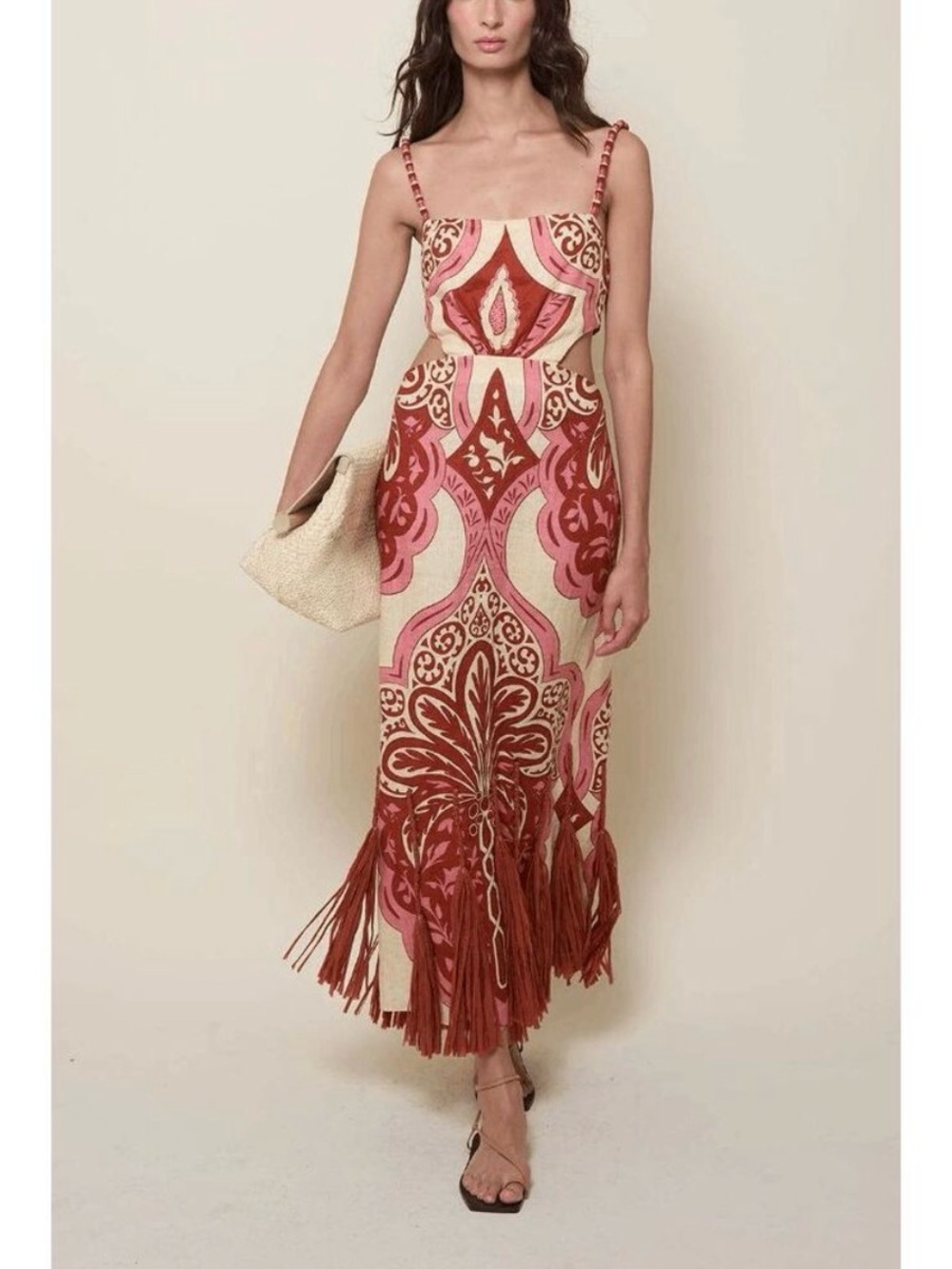 JOHANNA ORTIZ Counter Rythym Pink Dress Size 2 NWT